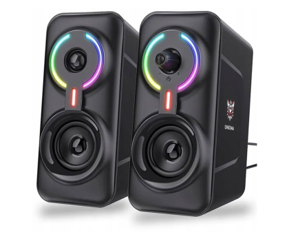 Głośnik komputerowy I-ONIK Słuchawki gamingowe X28 RGB czarne (przewodowe) ON-X28/BK